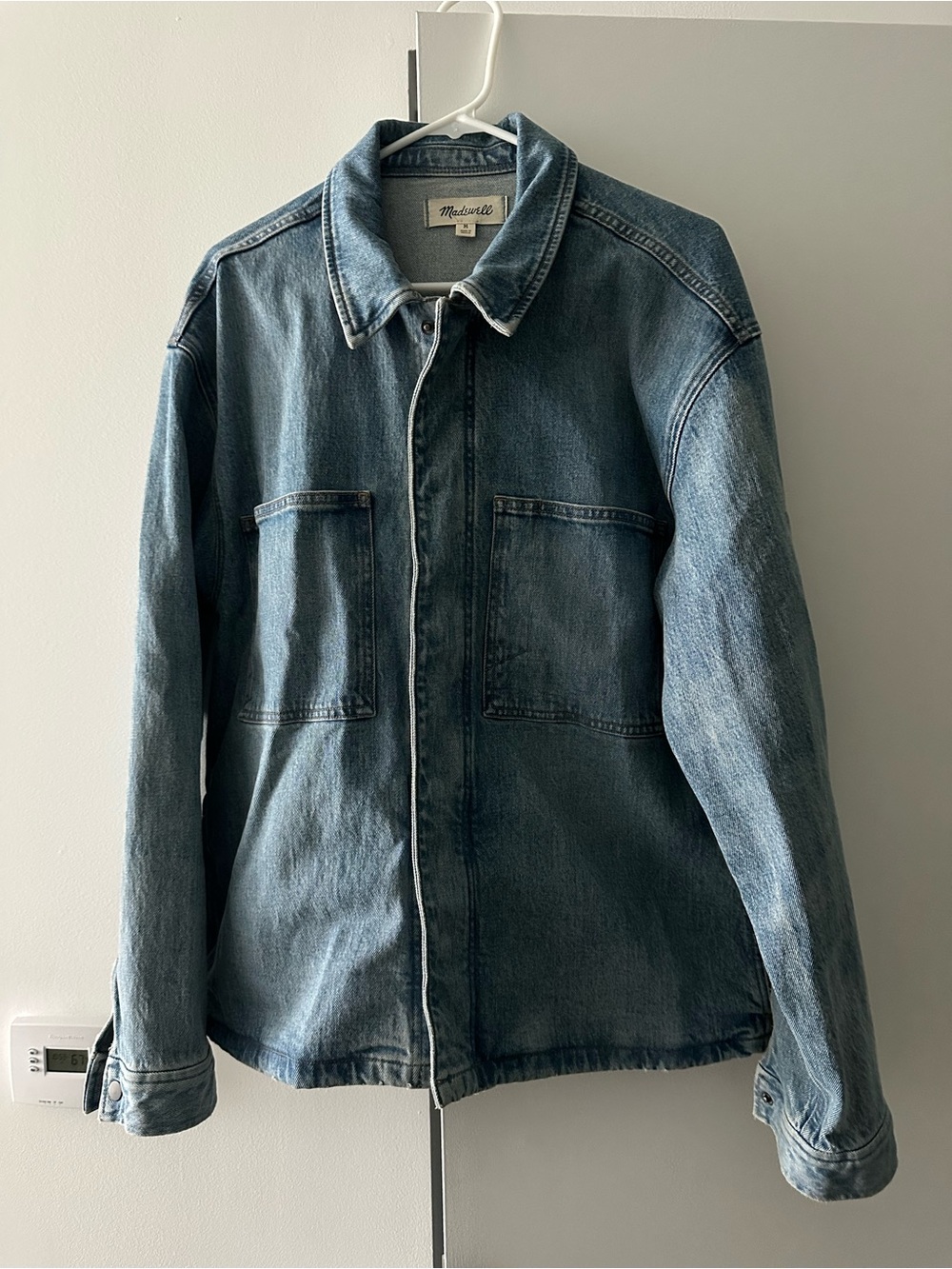 Denim Chore Zip Jacket